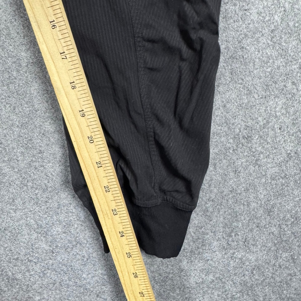 Lululemon Dance Studio Jogger Pants Black Pinstripe Textured Womens Size 6 - Picture 6 of 8